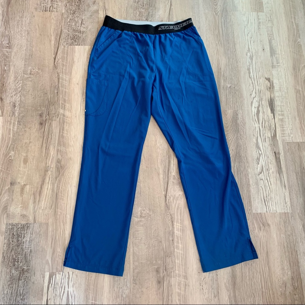 Royal Blue Skechers Scrub Pants